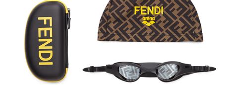 occhialini nuoto fendi|Fendi x Arena, l’edizione limitata di cuffia e occhialini .